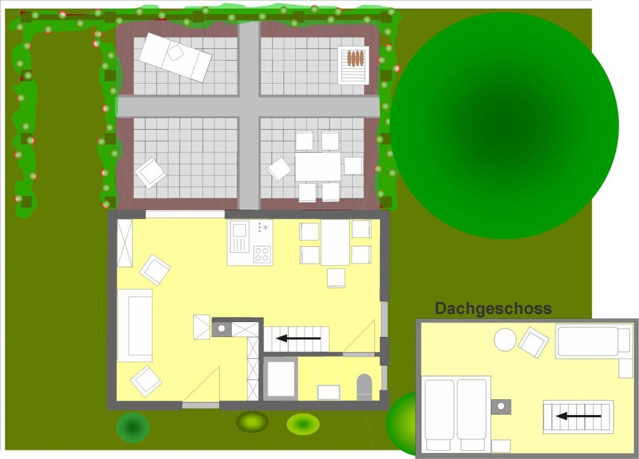 Gemuetliches Eigenes Haeuschen - Optimal Gelegen Zwischen Altstadt Und Hafen Senftenberg Eksteriør billede